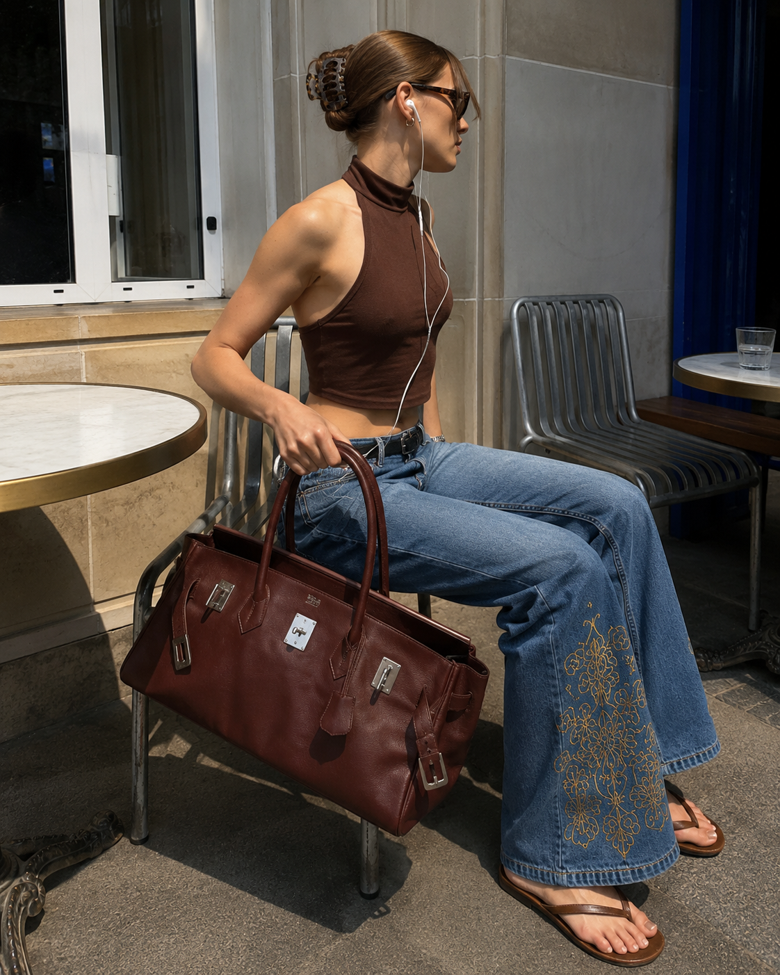 The Aurelia Embroidered Jeans