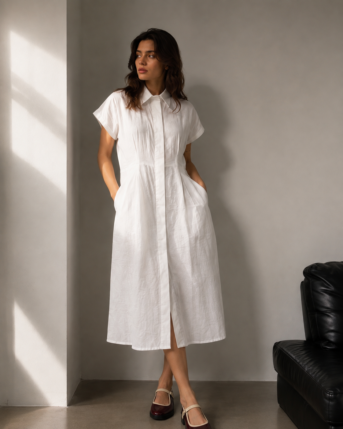 Sunday Linen Dress