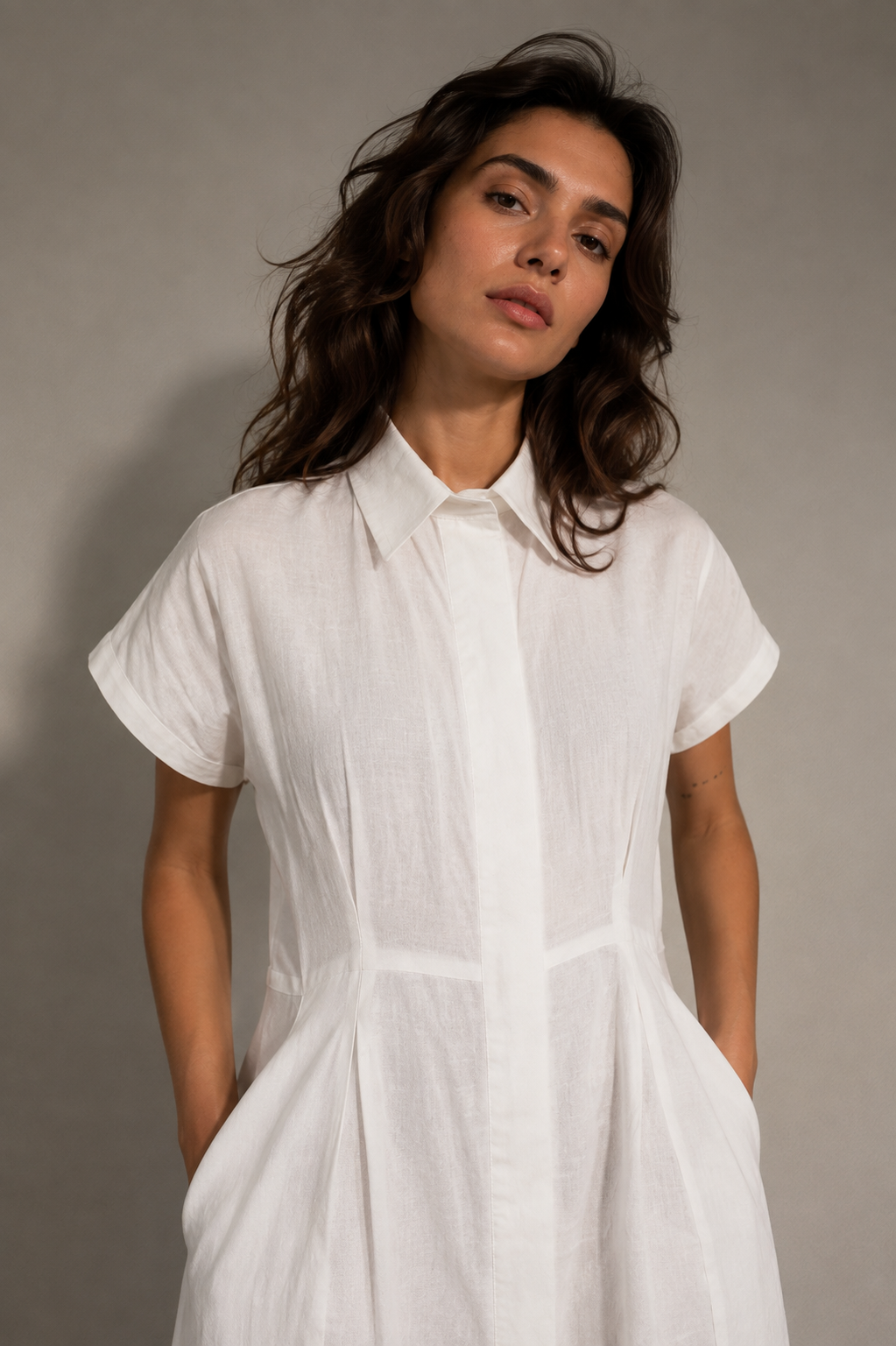 Sunday Linen Dress