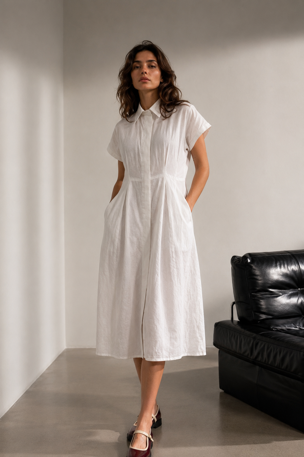 Sunday Linen Dress