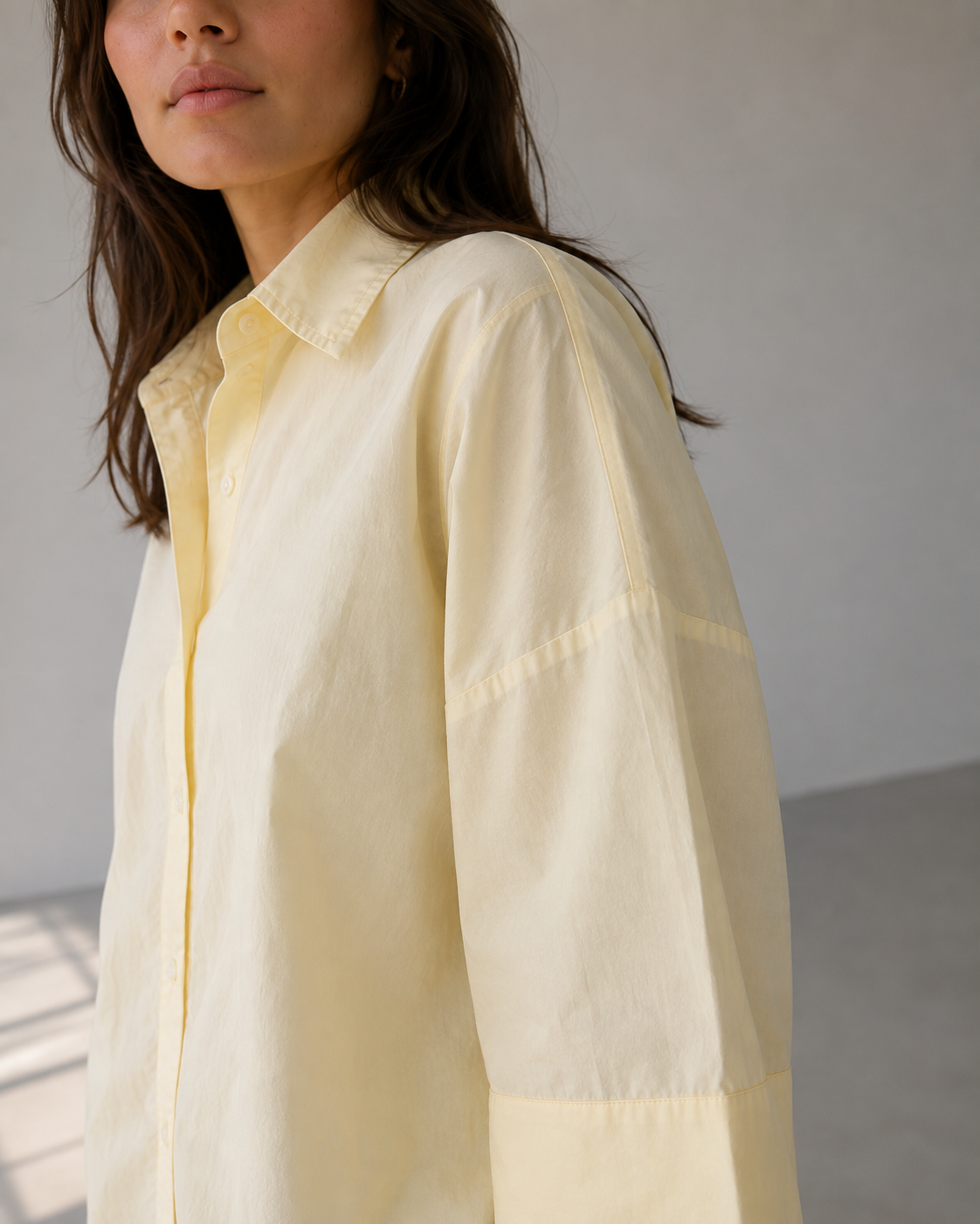 Butter Bloom Oversized Shirt