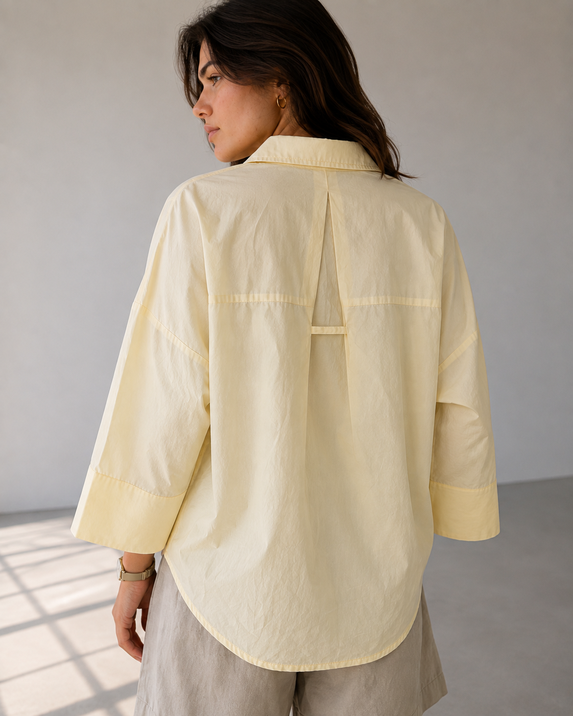 Butter Bloom Oversized Shirt
