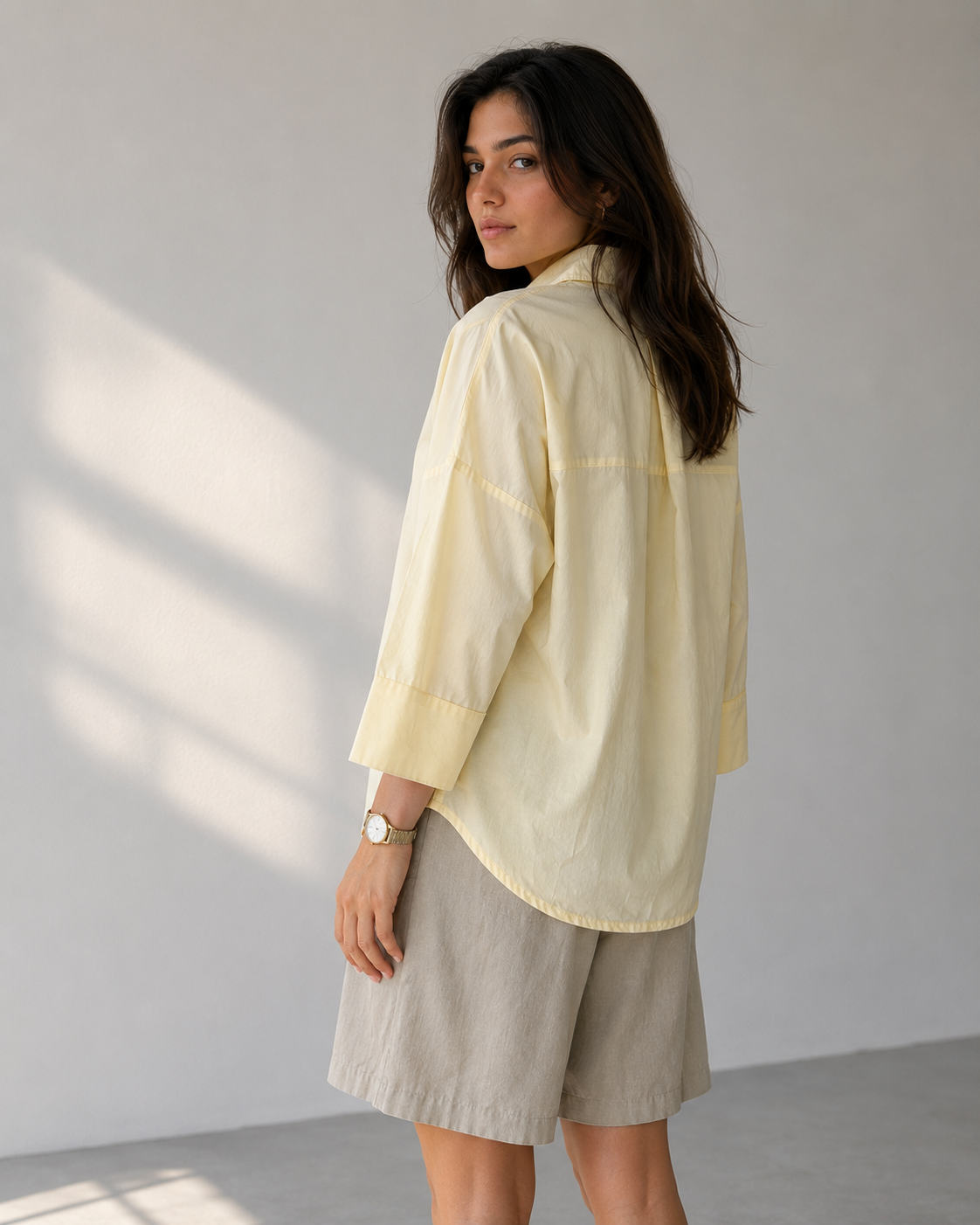 Butter Bloom Oversized Shirt