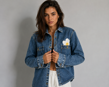The Daisy Denim Overshirt