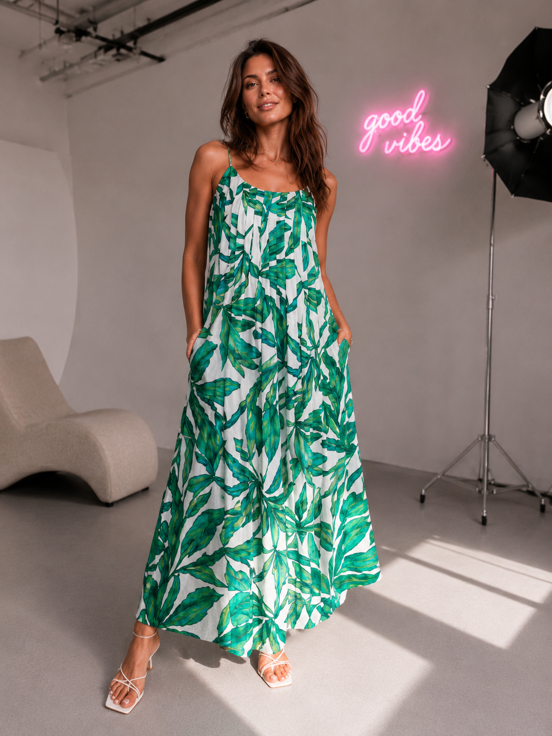 Amazing Canopy Dress worn by a model. Buy the best clothes from Thirtieth .in
