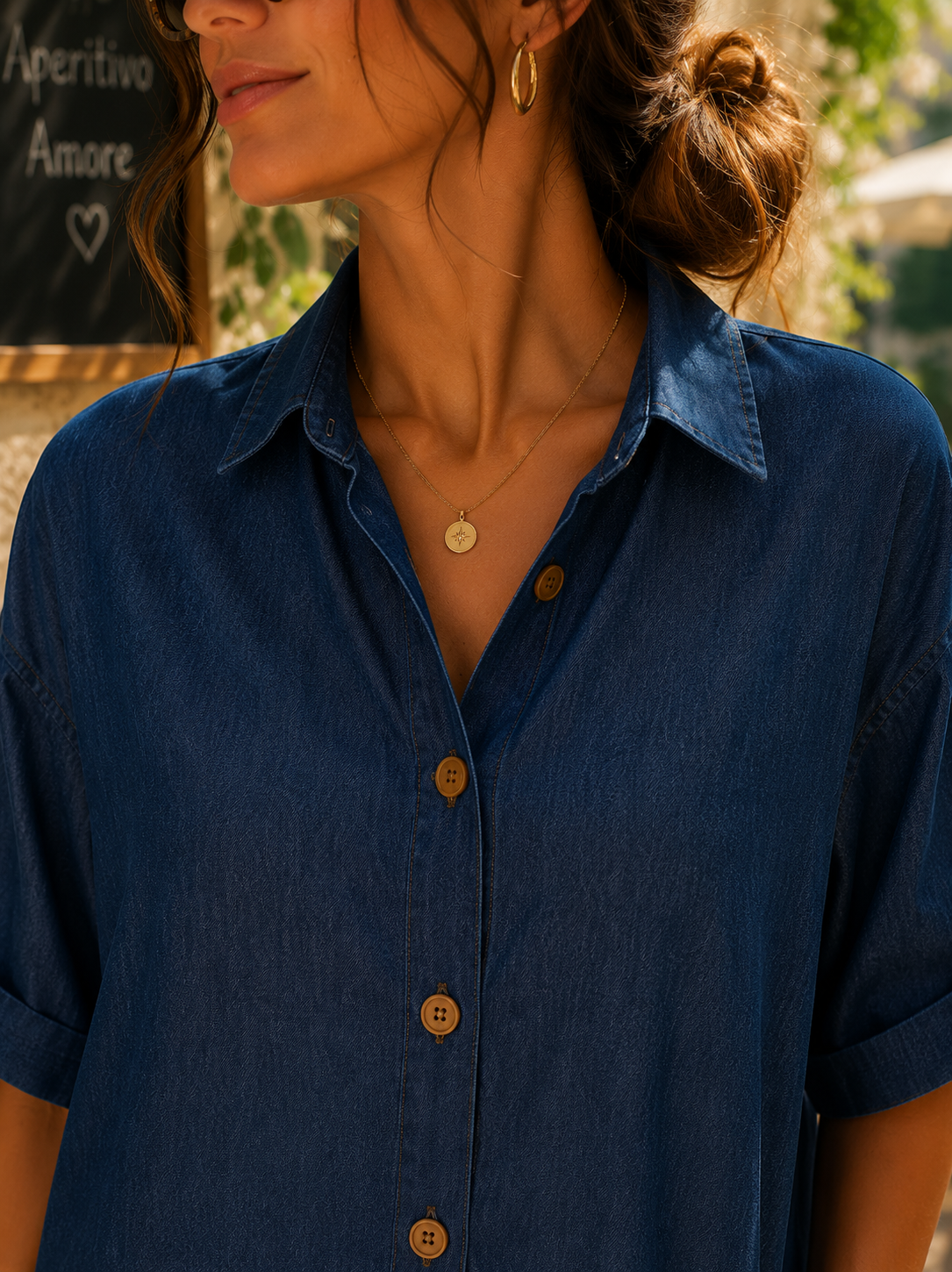Amazing Indie Blue Midi Dress worn by a model. Buy the best clothes from Thirtieth .in