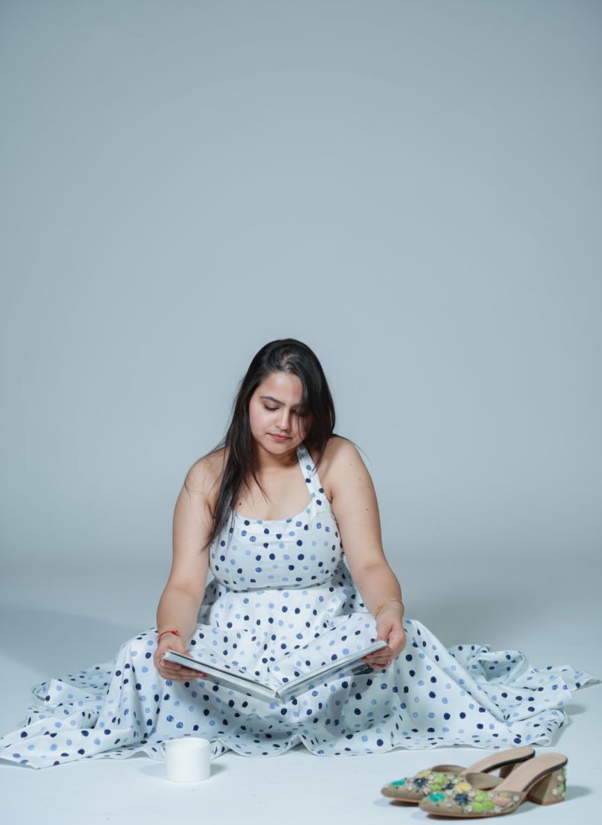 Raindrop Asymmetrical Dress