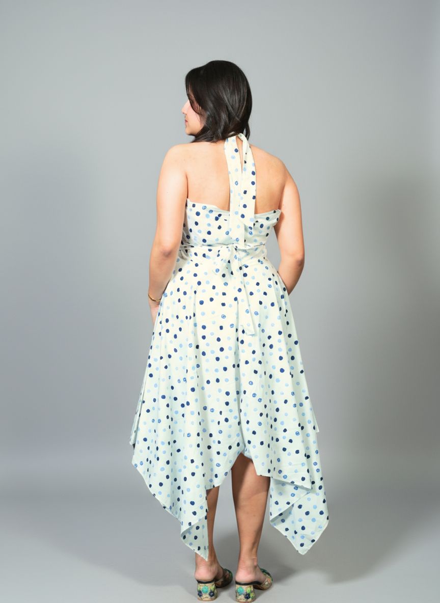 Raindrop Asymmetrical Dress